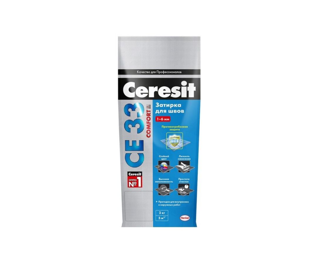 ფუგა ბაგამა 2 კგ CERESIT CE-40 — ფუგა